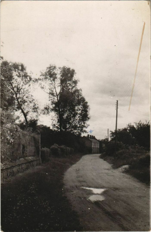Carte postale ancienne Plachy-Buyon Rue des Clabaudois à Plachy-Buyon