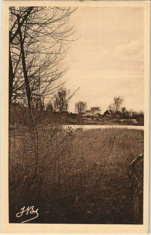 Carte postale ancienne Peronne Autour du Cam à Péronne