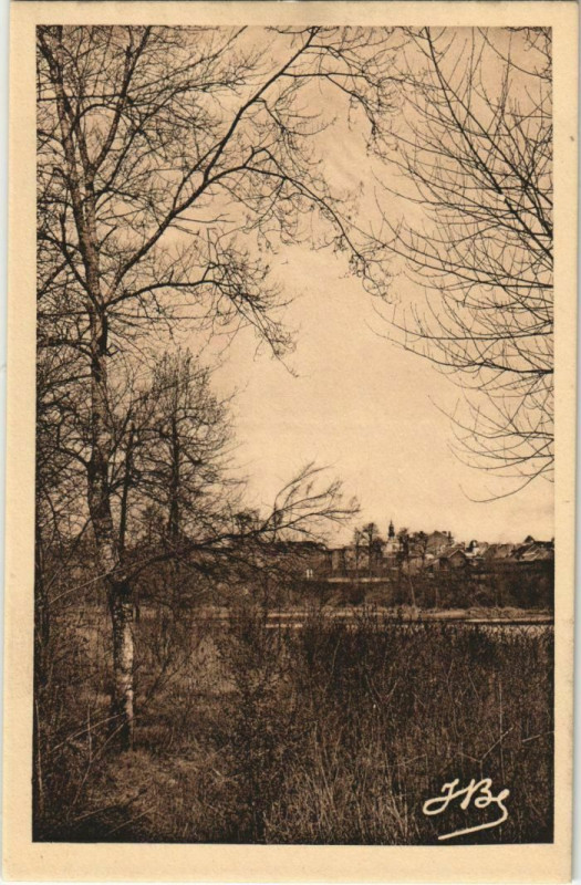 Carte postale ancienne Peronne Autour du Cam à Péronne