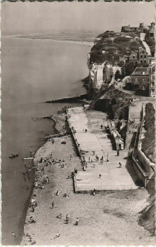 Carte postale ancienne Ault La Plage à Ault