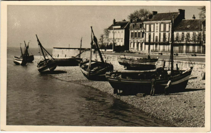 Carte postale ancienne Le Crotoy Le Port au Crotoy