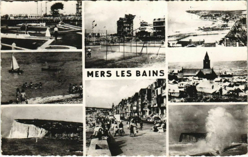 Carte postale ancienne Mers-les-Bains à Mers-les-Bains