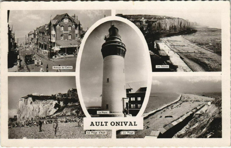 Carte postale ancienne Ault à Ault