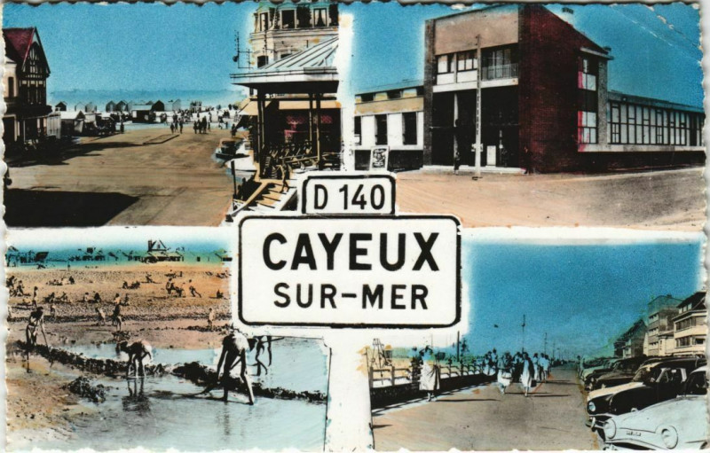 Carte postale ancienne Cayeux-sur-Mer à Cayeux-sur-Mer