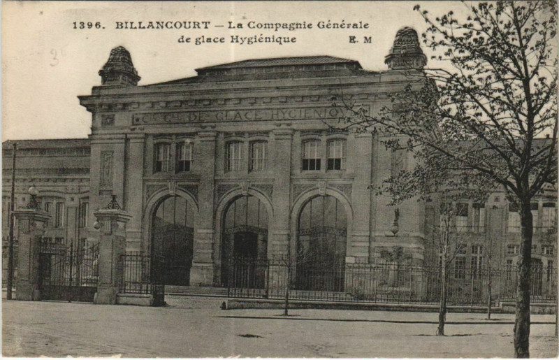 Carte postale ancienne Billancourt Le Compagnie Générale à Billancourt