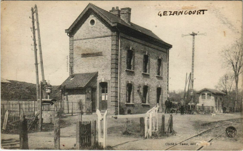 Carte postale ancienne Gezancourt