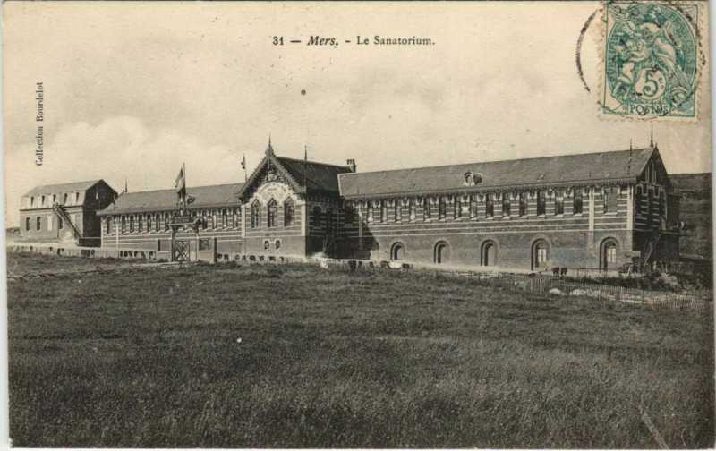 Carte postale ancienne Mers - Le Sanatorium