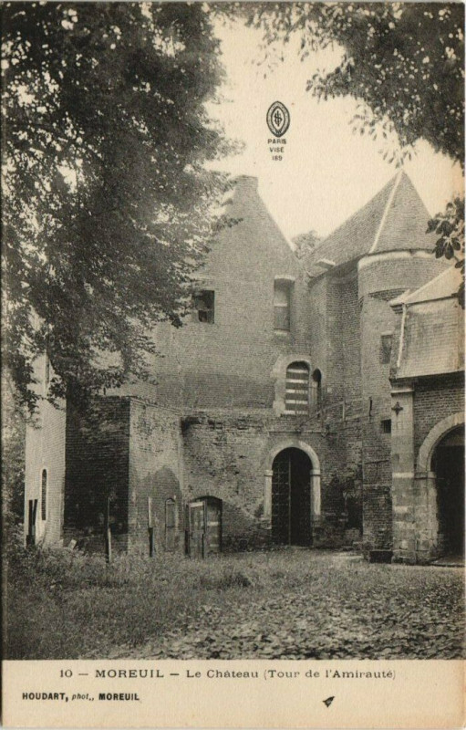 Carte postale ancienne Moreuil - Le Chateau à Moreuil