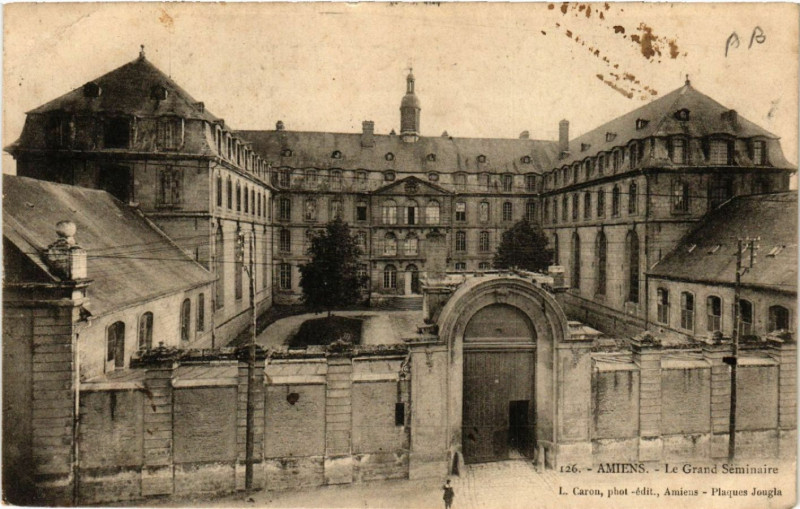 Carte postale ancienne Amiens - Le Grand Seminaire à Amiens