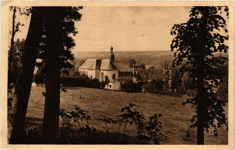 Carte postale ancienne Abbaye de Valloires - (Mon. Hist.) - Vue générale à Y