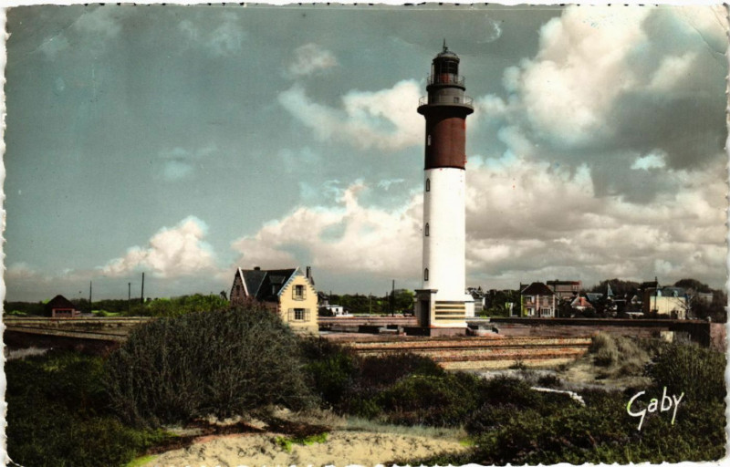 Carte postale ancienne Phare de Brighton pres Cayeux à Y