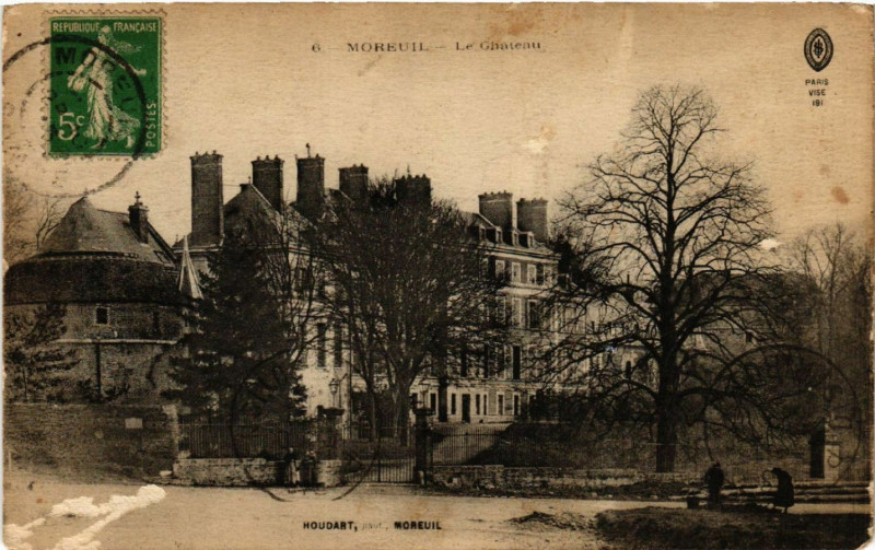 Carte postale ancienne Moreuil - Le Chateau à Moreuil