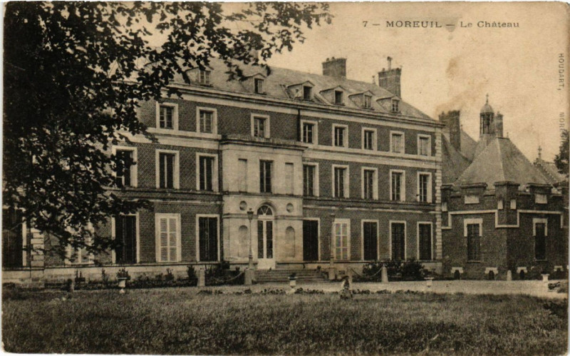 Carte postale ancienne Moreuil - Le Chateau à Moreuil