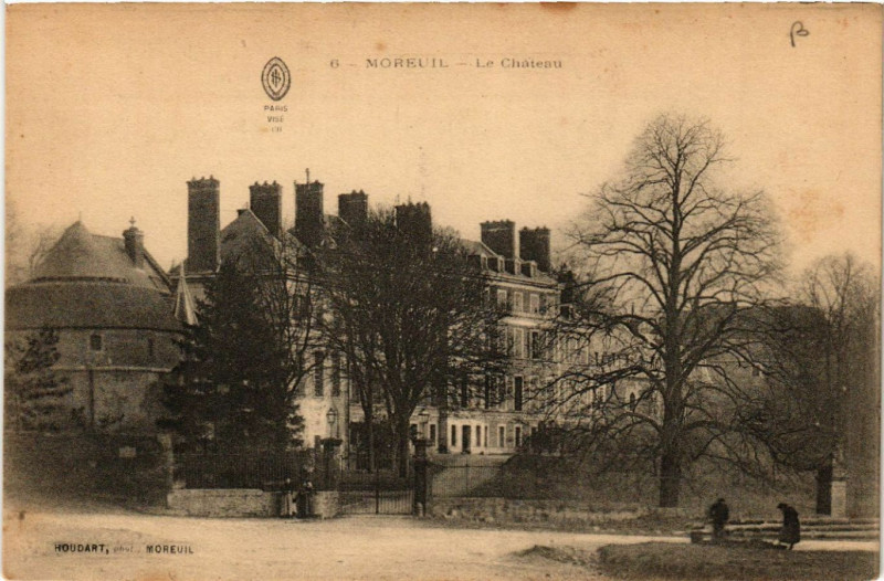 Carte postale ancienne Moreuil - Le Chateau à Moreuil