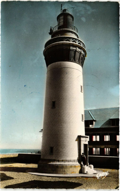 Carte postale ancienne Ault-Onival - Le Phare à Ault
