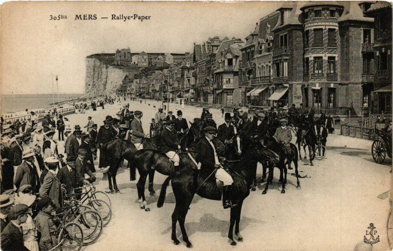 Carte postale ancienne Mers - Railye - Paper à Y