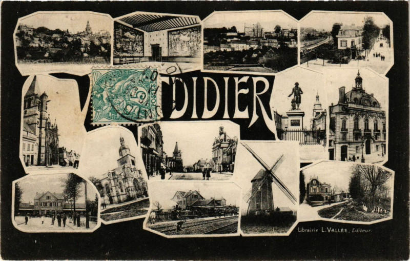 Carte postale ancienne Montdidier à Montdidier
