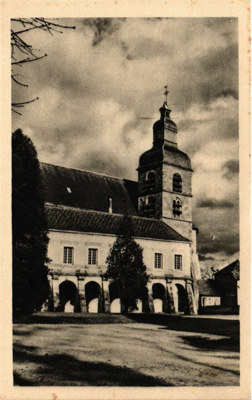 Carte postale ancienne Abbaye d'Hautvillers berceau du vin de Champagne - Le Cloitre à Baye
