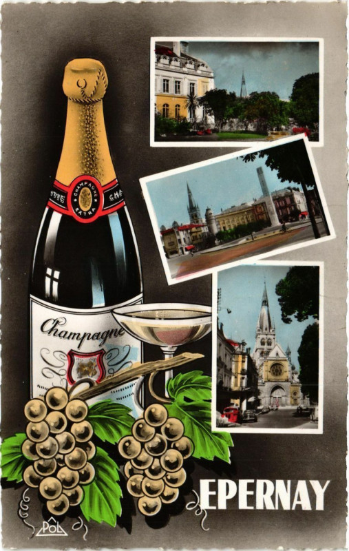 Carte postale ancienne Epernay à Épernay