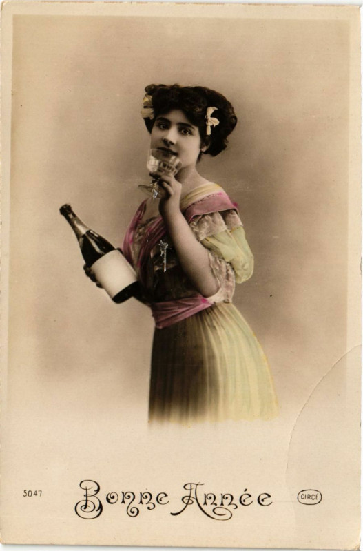 Carte postale ancienne Bonne Année