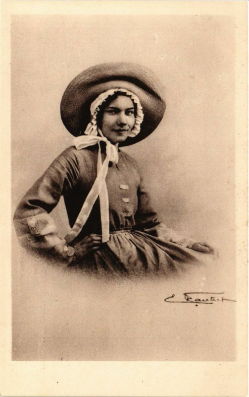 Carte postale ancienne Costumes Champenois - La Paysanne des Riceys-Collection Genevieve