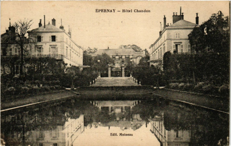 Carte postale ancienne Epernay - Hotel Chandon à Épernay