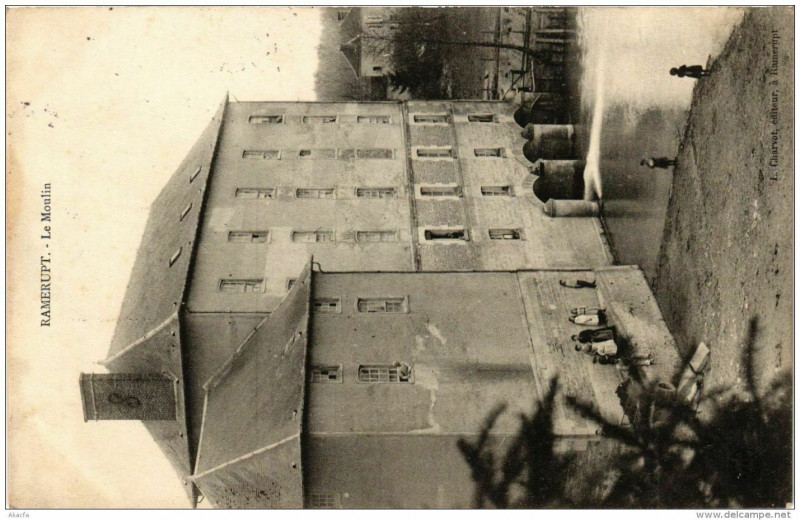 Carte postale ancienne Ramerupt Le Moulin à Ramerupt