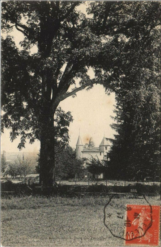 Carte postale ancienne Saone-et-LoireChateau