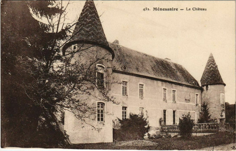 Carte postale ancienne Menessaire Le Chateau