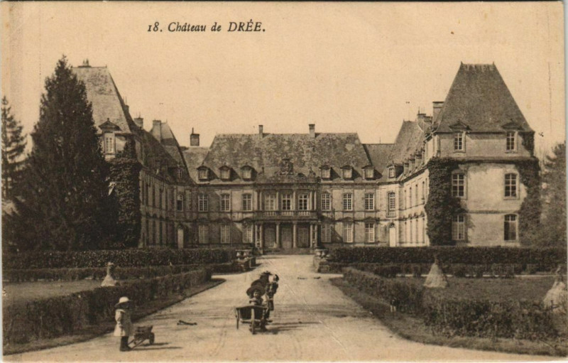 Carte postale ancienne Chateau de Drée à Curbigny