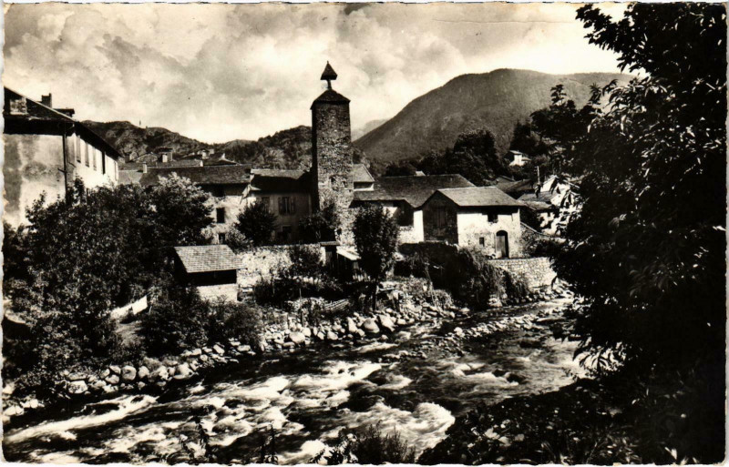 Carte postale ancienne Ax-les-Thermes Ariege à Ax-les-Thermes