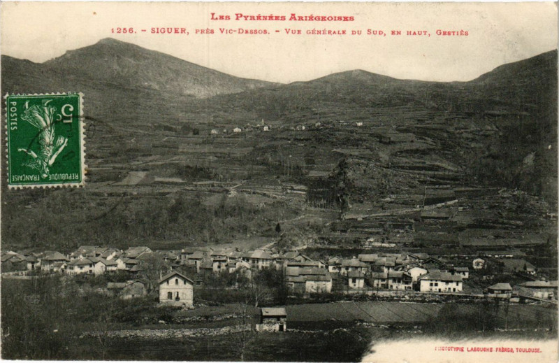 Carte postale ancienne Ariege - Nos Départements
