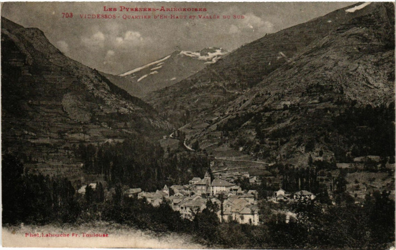 Carte postale ancienne L'Ariege Pittoresque - Bethmaiser a la Fontaine