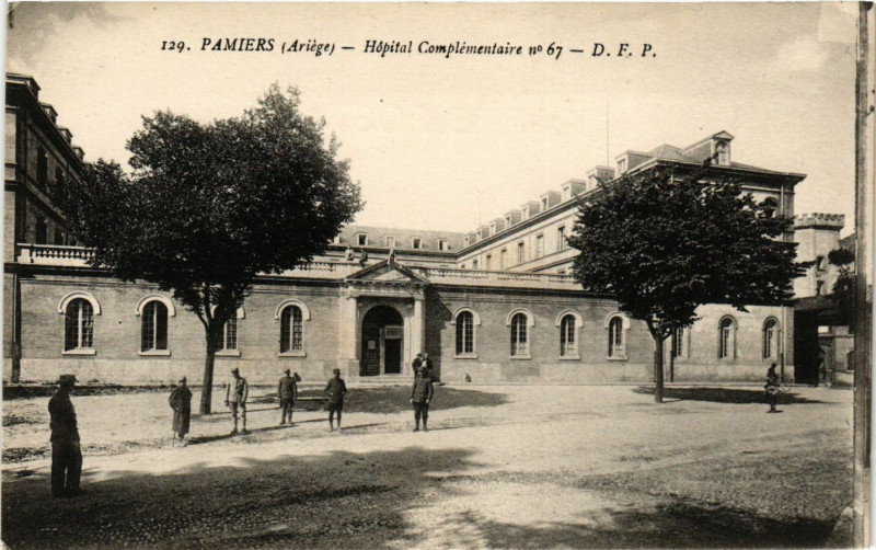 Carte postale ancienne Pamiers (Ariege) - Hotel Complementaire no 67 à Pamiers