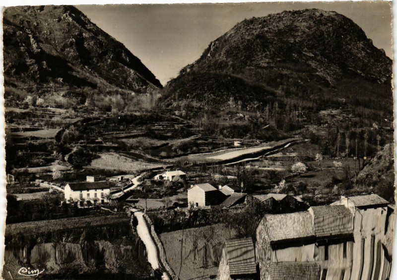 Carte postale ancienne Arignac (Ariege) - Le Triait à Arignac