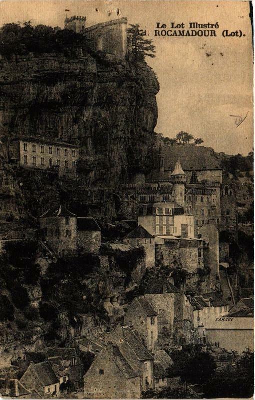 Carte postale ancienne Rocamadour à Rocamadour