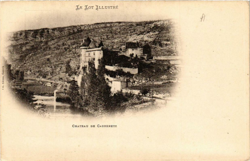 Carte postale ancienne Chateau de Cabreretz