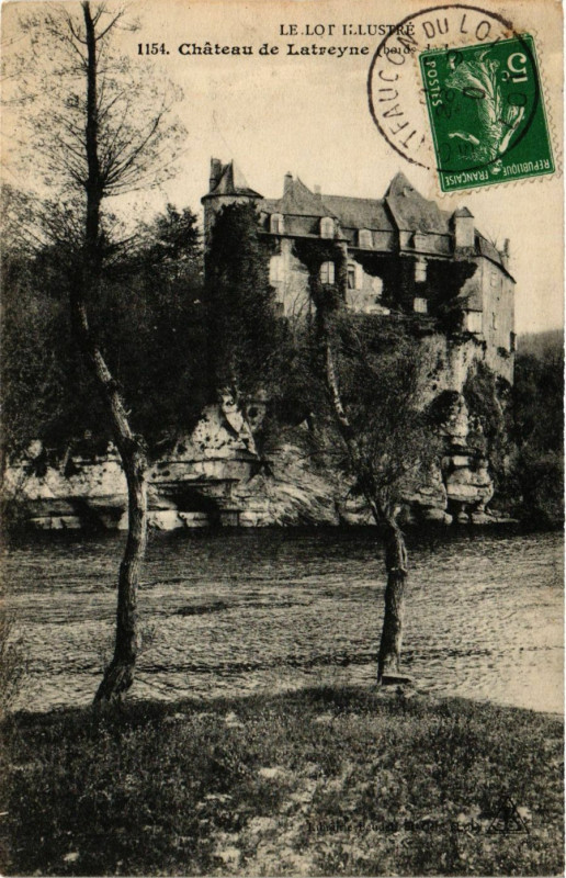 Carte postale ancienne Chateau de Latreyne