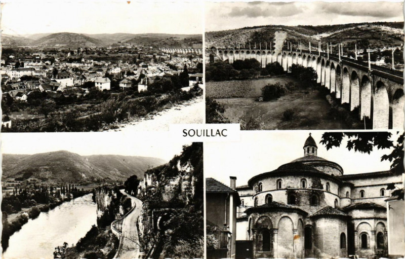 Carte postale ancienne Souillac à Souillac