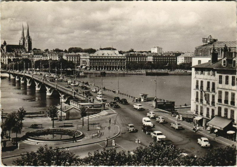 Carte postale ancienne Bayonne Pont Saint-Esprit France à Bayonne