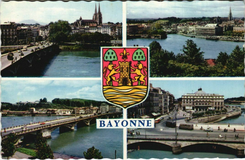 Carte postale ancienne Bayonne souvenir France à Bayonne