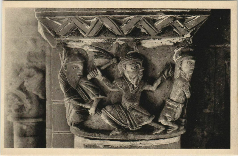 Carte postale ancienne Eglise de Cunault