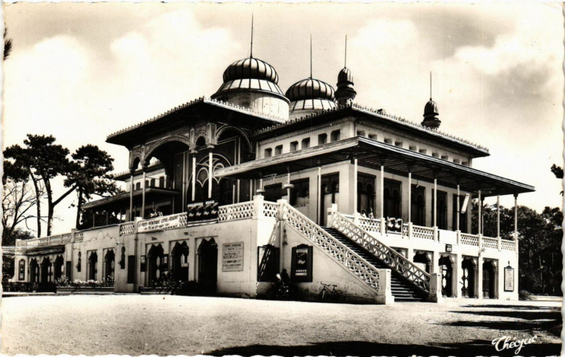 Carte postale ancienne Arcachon - Le Casino Mauresque à Arcachon