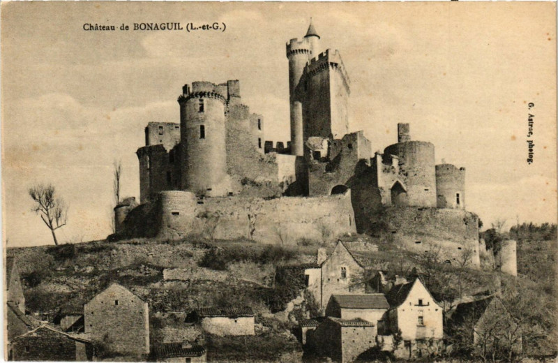 Carte postale ancienne Chateau de Bonaguil