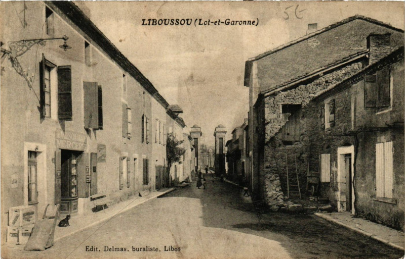 Carte postale ancienne Liboussou