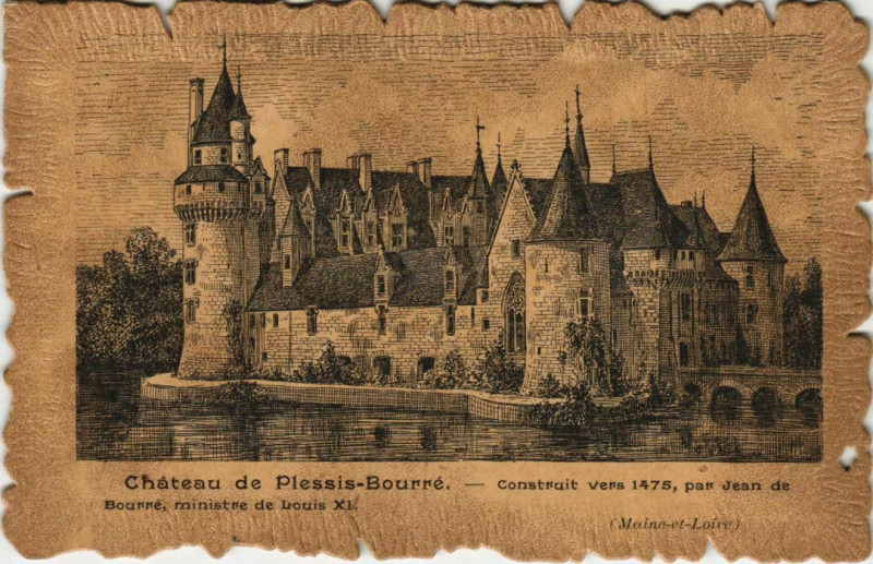 Carte postale ancienne Chateau de Plessis-Bourre