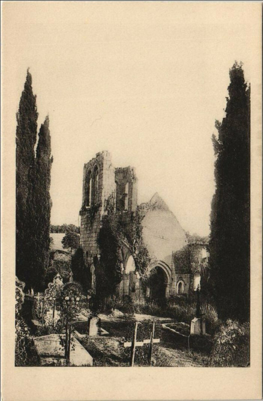 Carte postale ancienne Ruines de Saint-Maxenceul