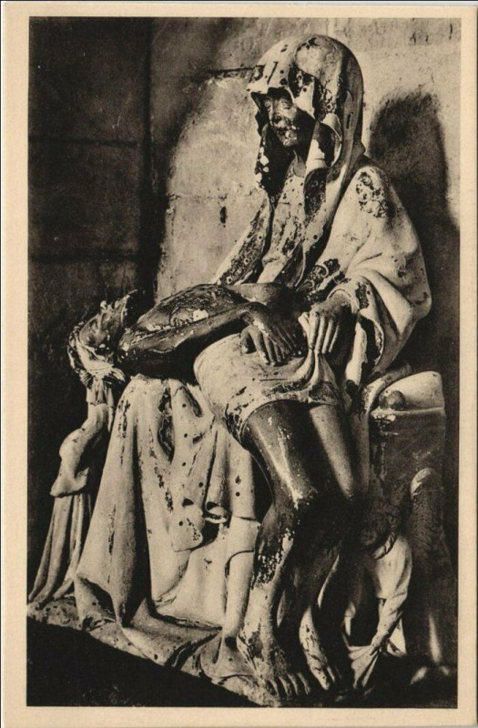 Carte postale ancienne Eglise de Cunault