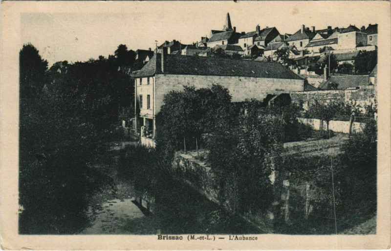 Carte postale ancienne Brissac L'Aubance