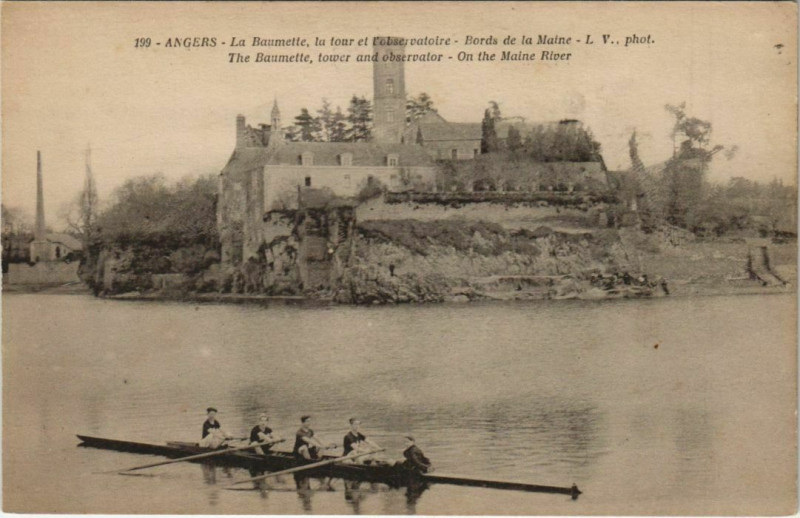 Carte postale ancienne Angers La Baumette à Angers